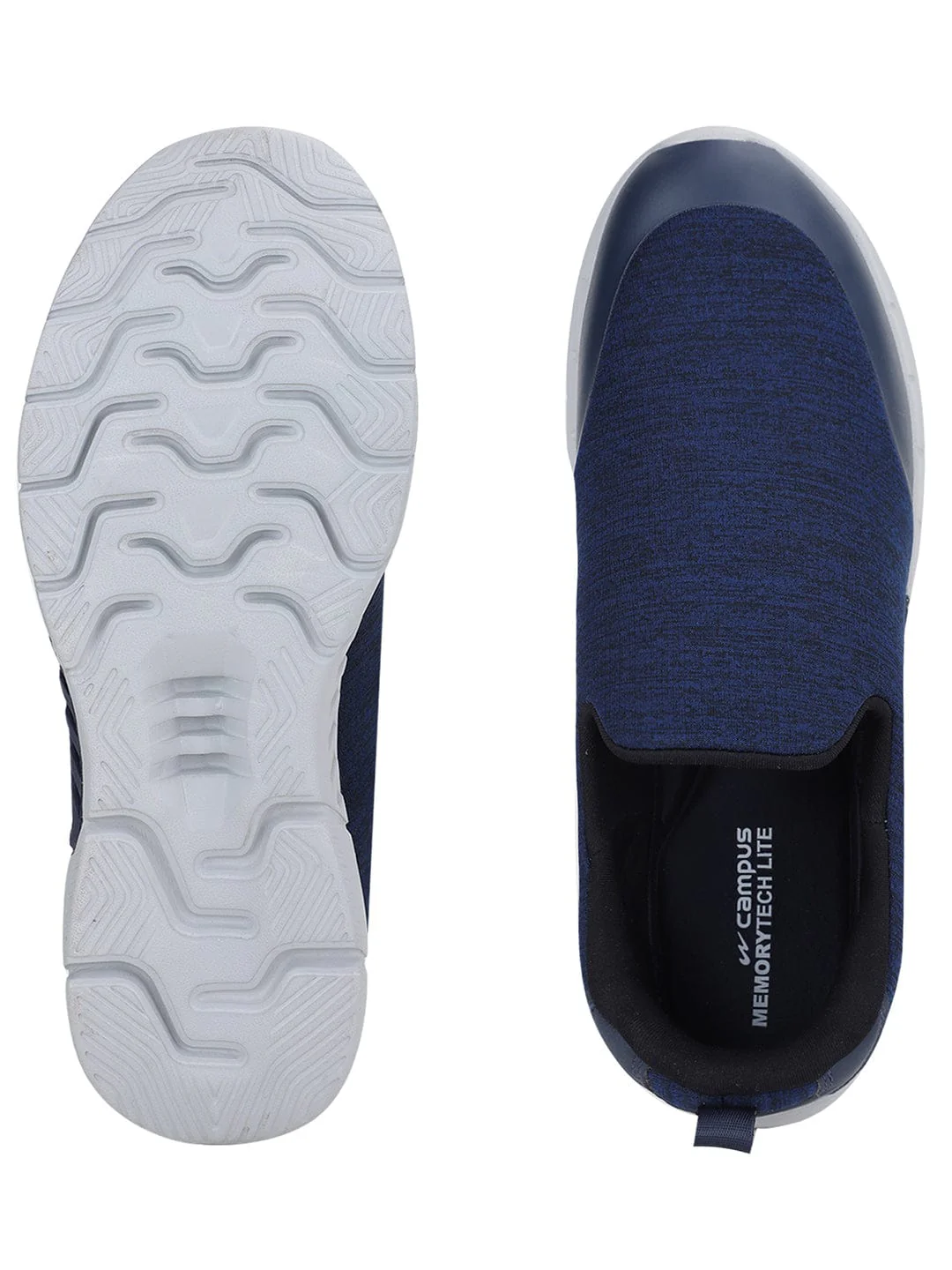 QUBA Blue Men's Walking  Shoes - Image 3