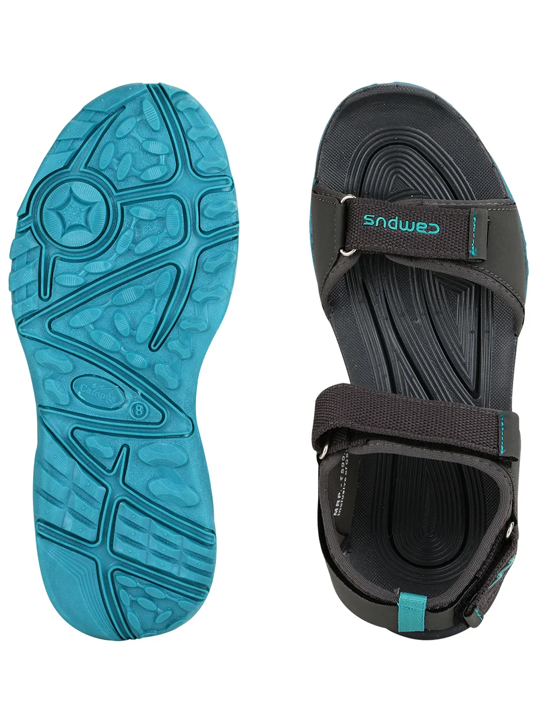 QUICK-2 Grey Men's Sandals - Image 3