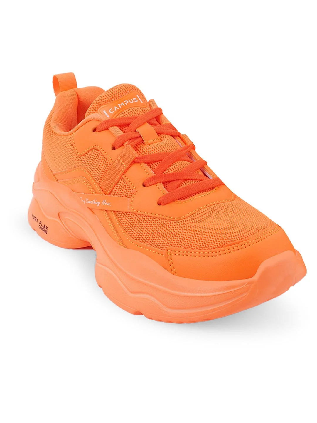 RAISE Orange Women's Sneakers - Image 2