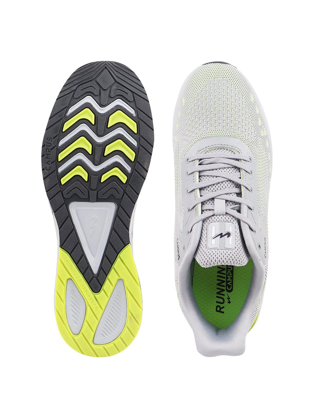 RALLY Grey Men's Running Shoes - Image 4