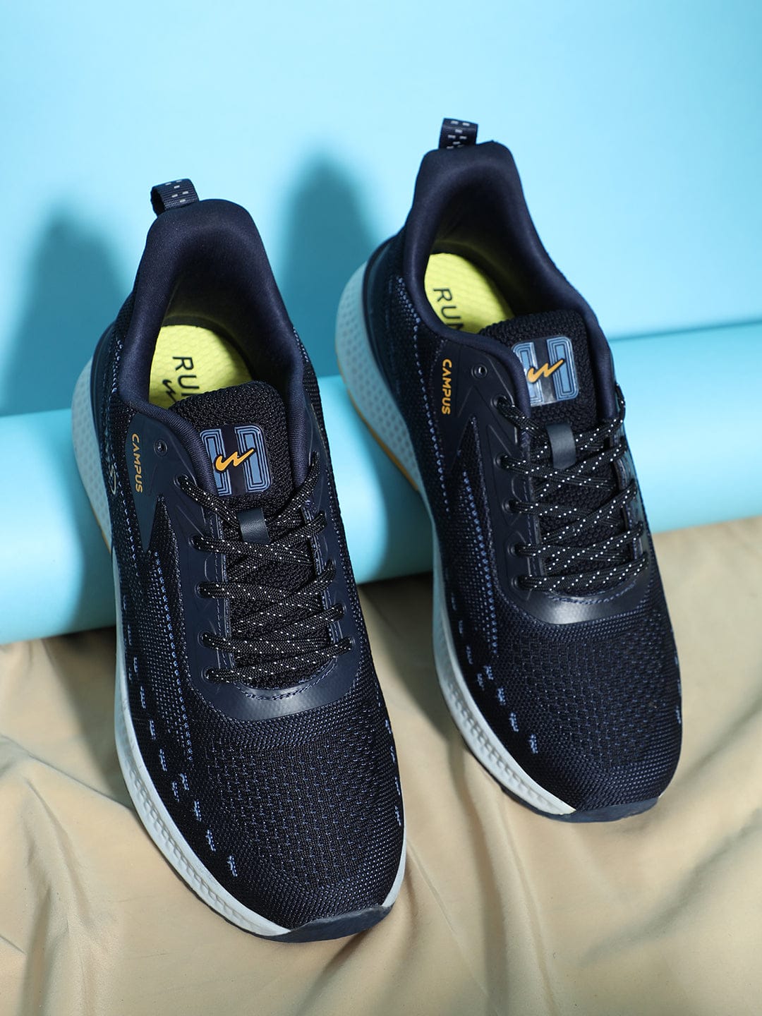 RALLY Navy Men's Running Shoes - Image 5