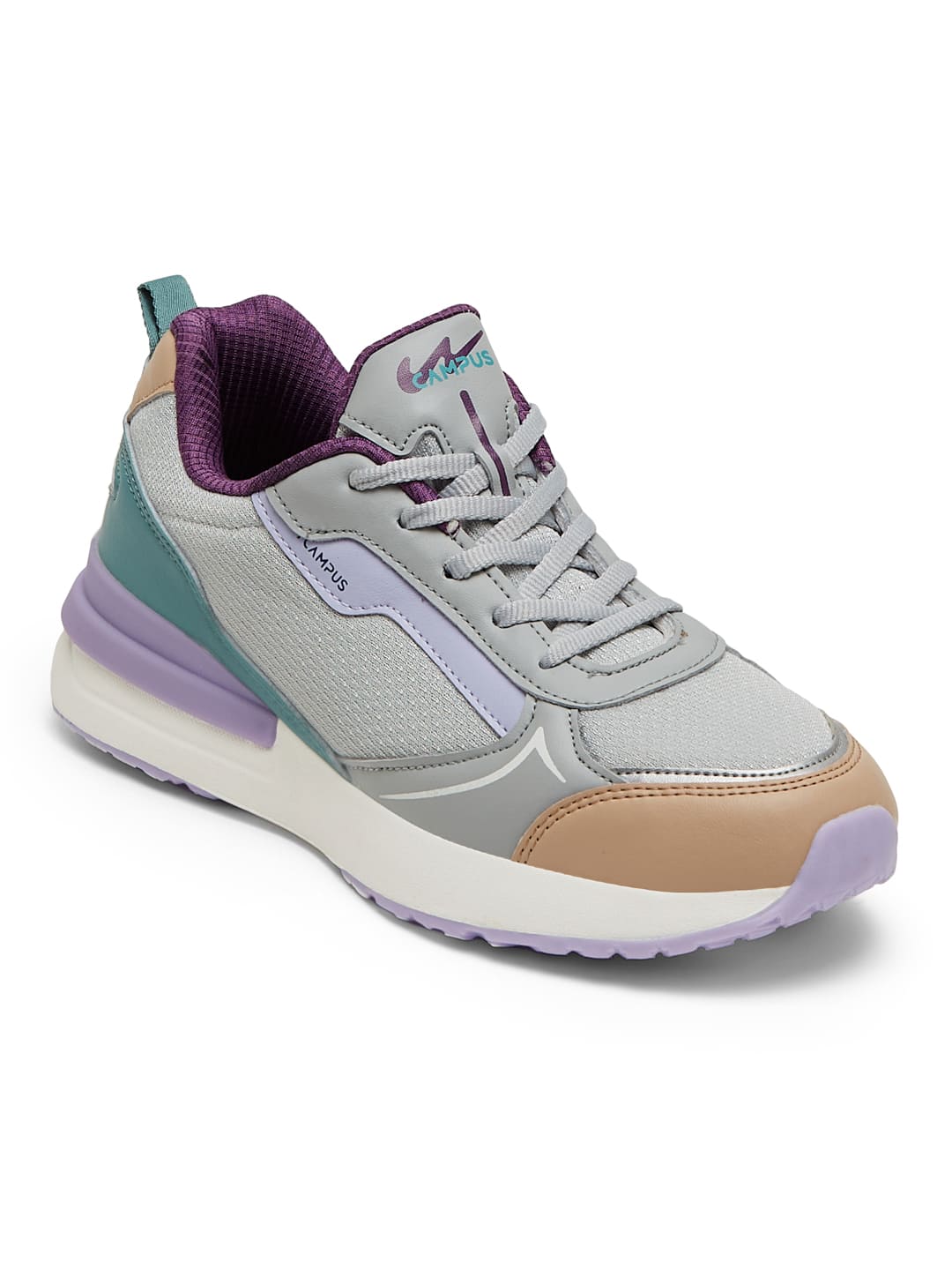 RASSLE Grey Women's Sneakers - Image 3