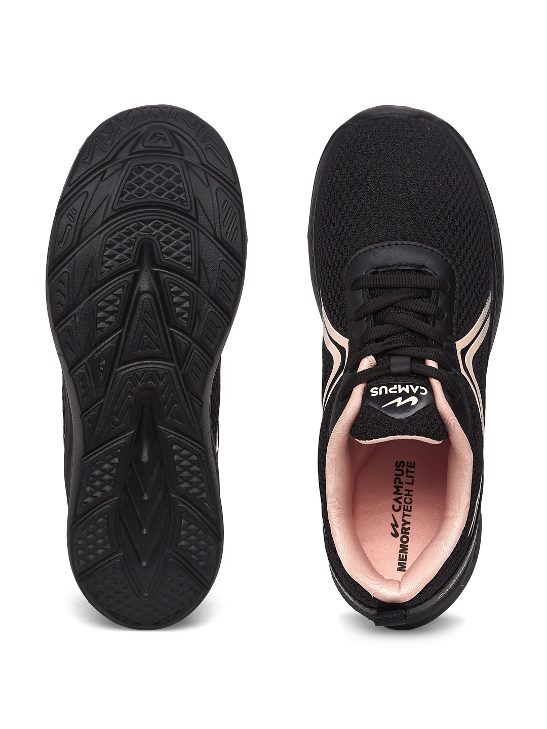RAYE Black Women's Running Shoes - Image 4