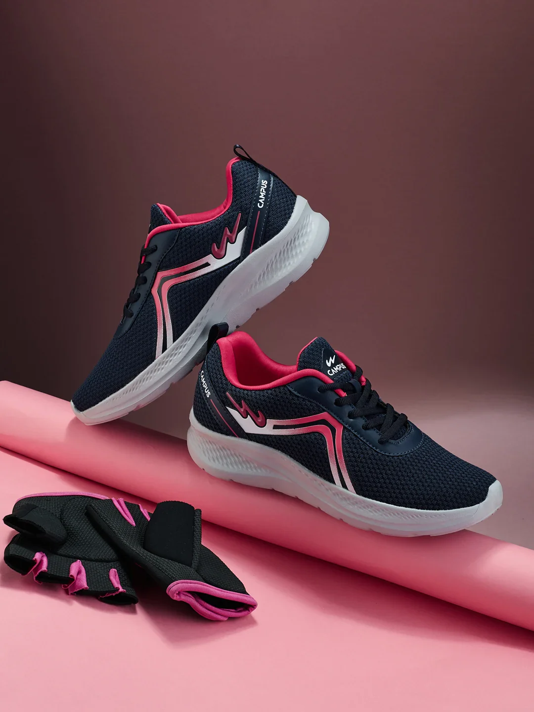 RAYE Navy Women's Running Shoes - Image 7