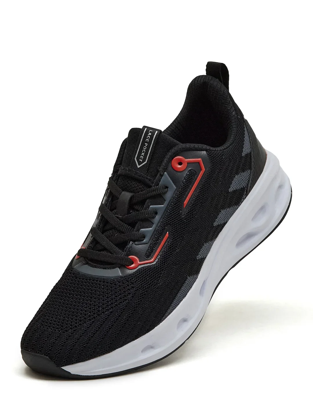 RAZZLE Black Men's Running Shoes - Image 3