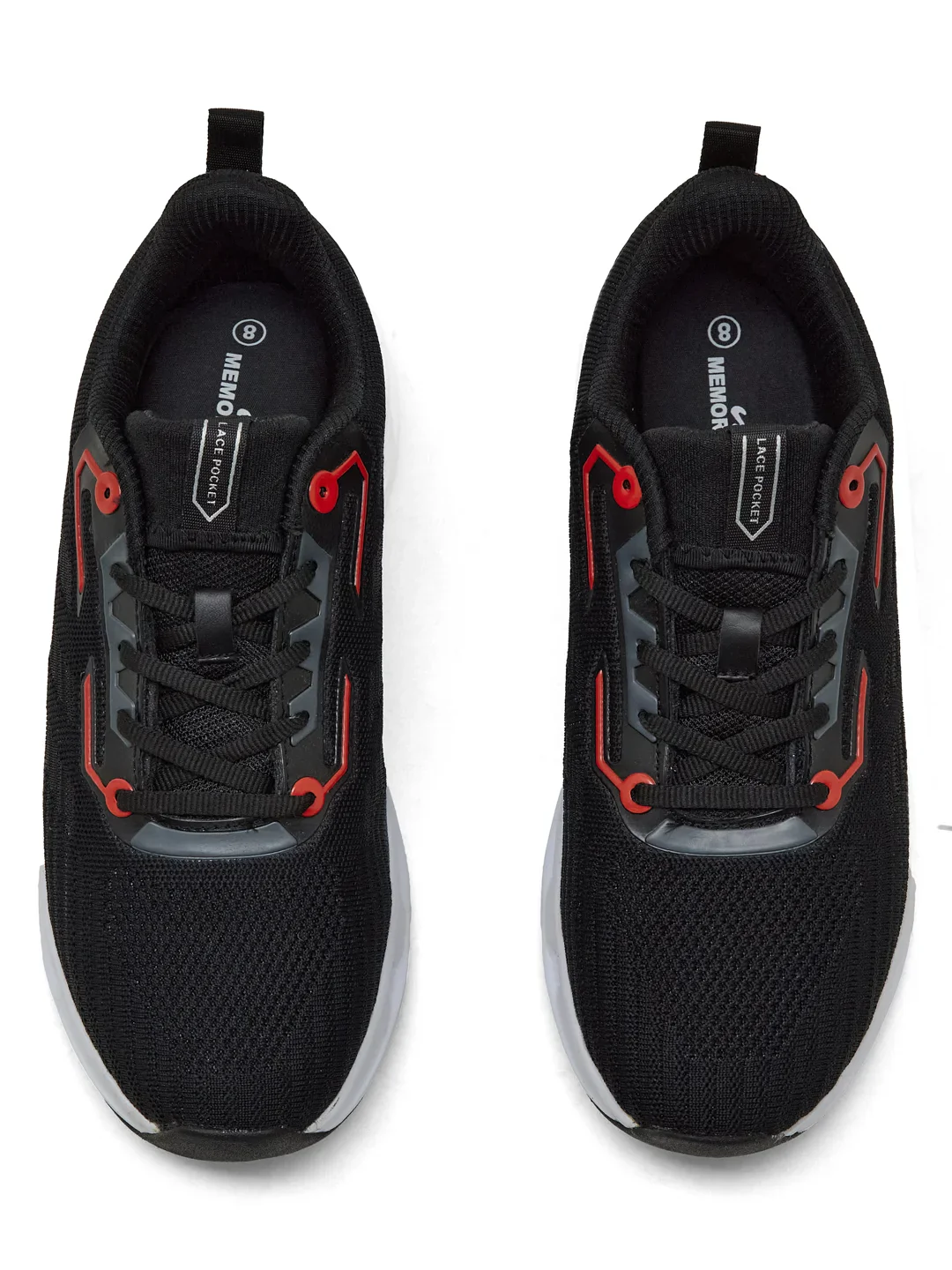 RAZZLE Black Men's Running Shoes - Image 6