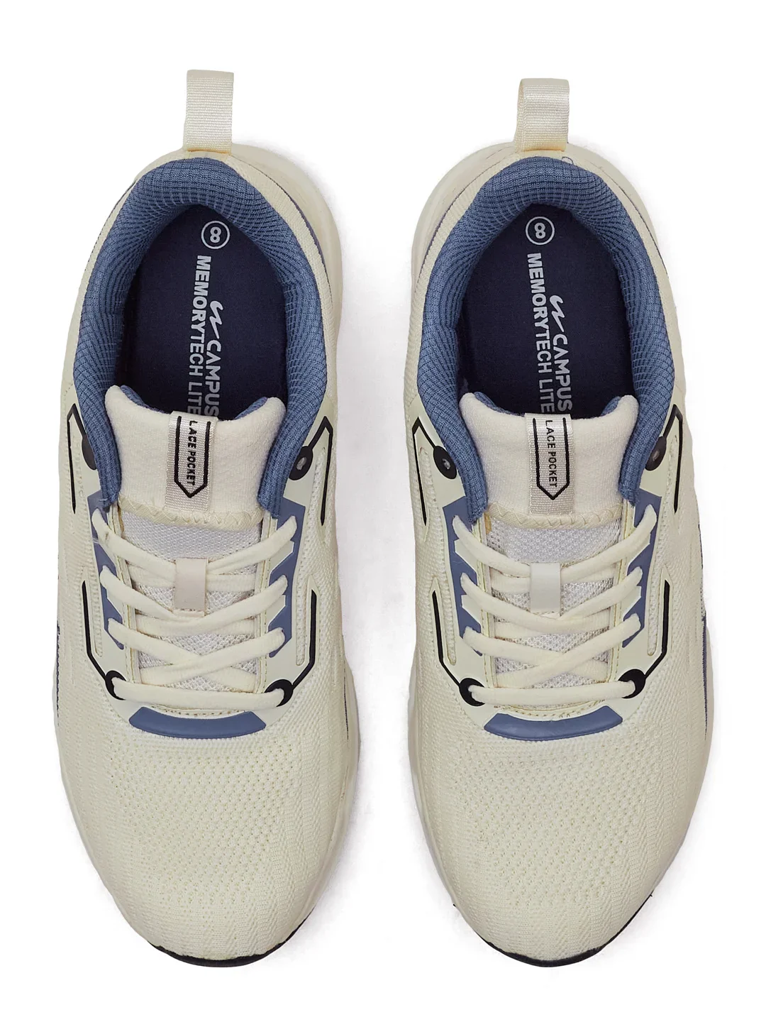 RAZZLE Off  White Men's Running Shoes - Image 6
