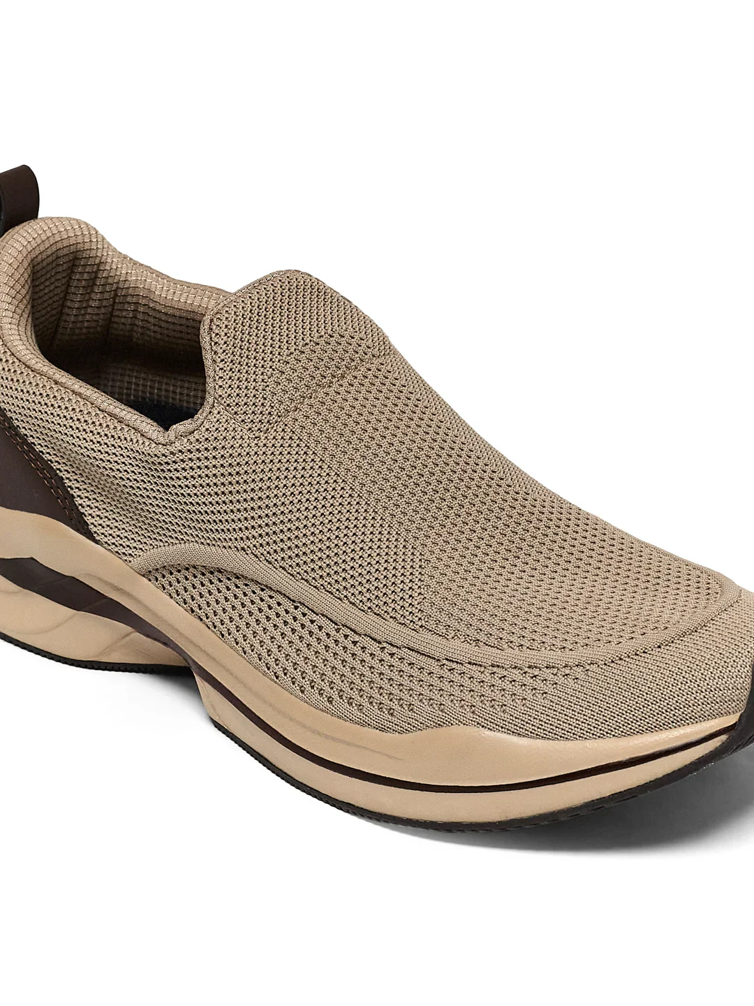 REASON Beige Men's Walking Shoes - Image 7