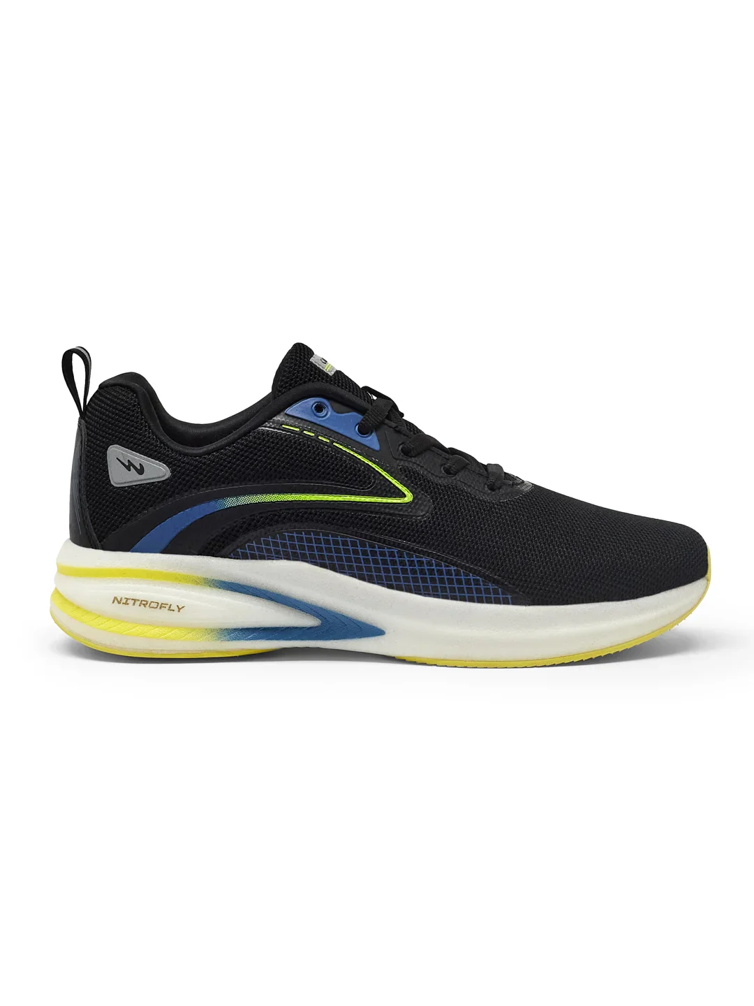 REBEL Black Men's Running Shoes