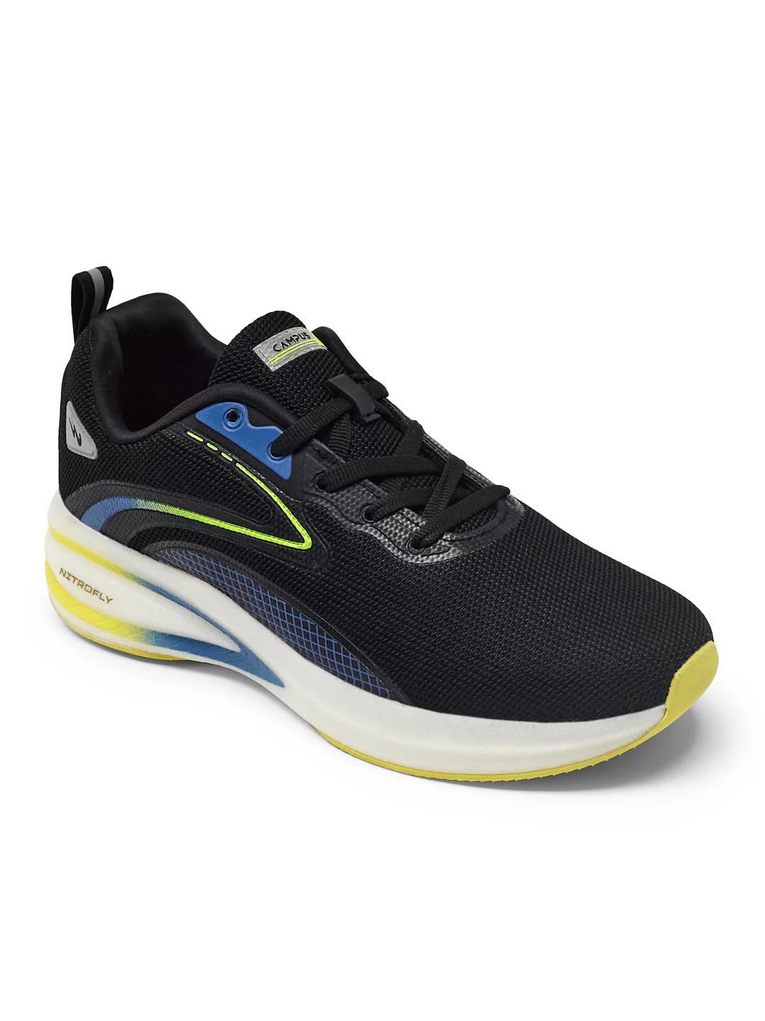 REBEL Black Men's Running Shoes - Image 2