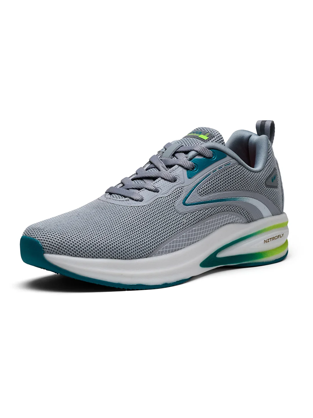 REBEL Grey Men's Running Shoes - Image 5