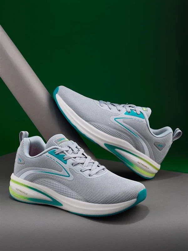 REBEL Grey Men's Running Shoes - Image 7