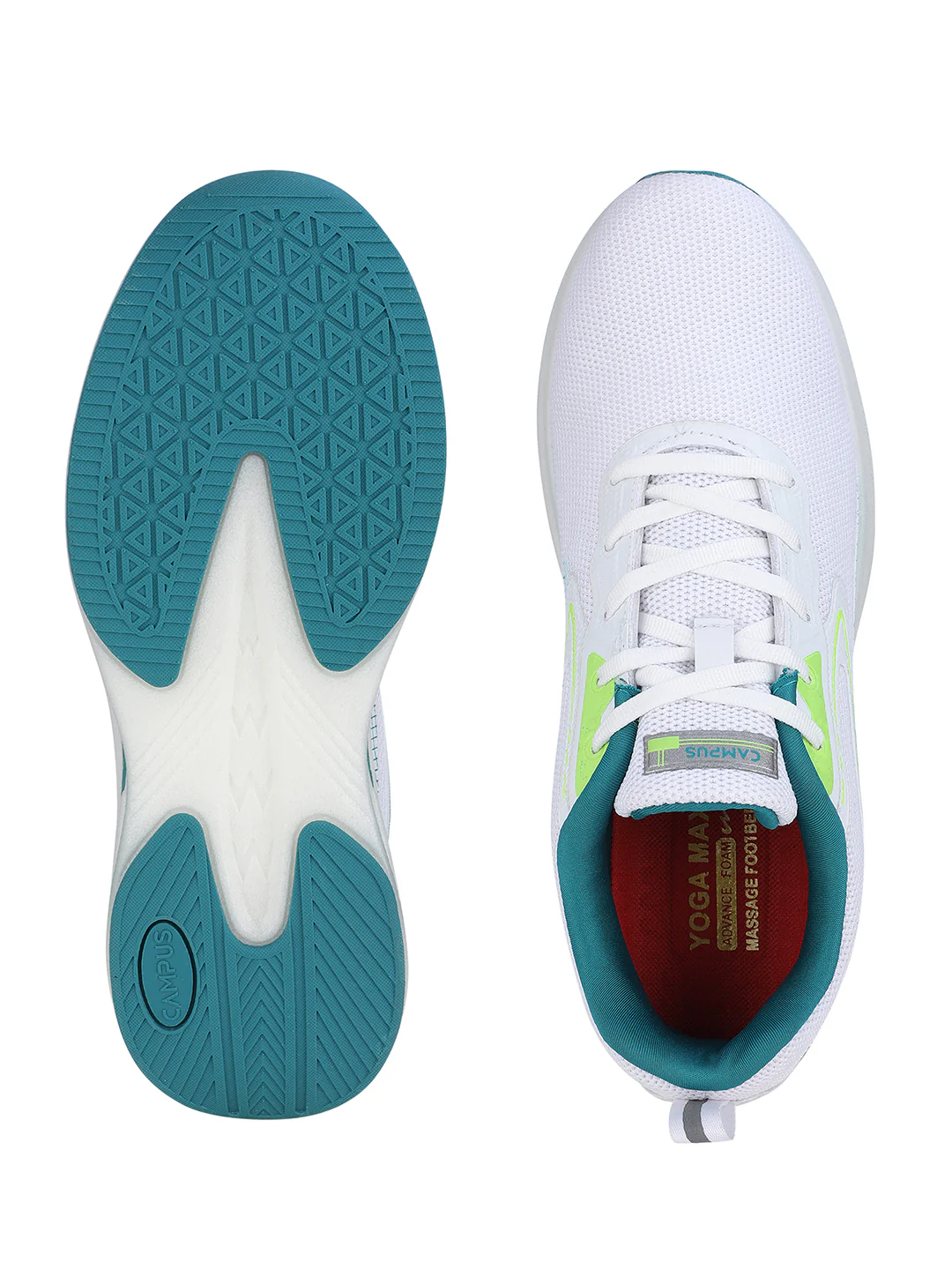 REBEL White Men's Sports Shoes - Image 5