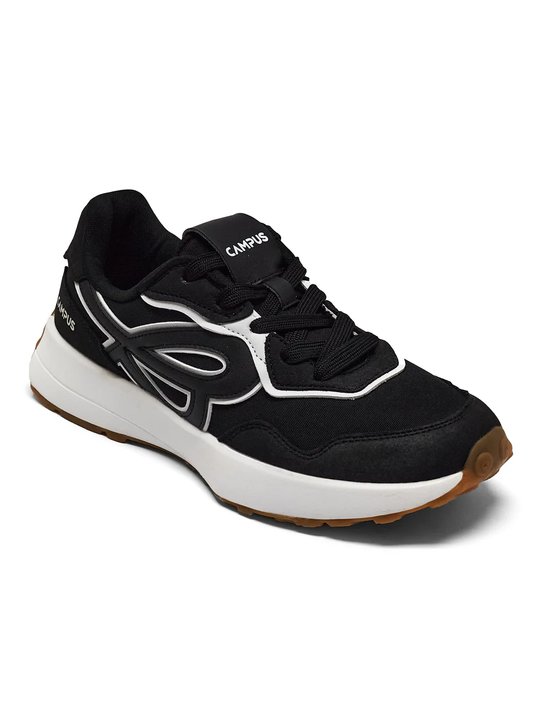 REEGO Black Men's Sneakers - Image 3