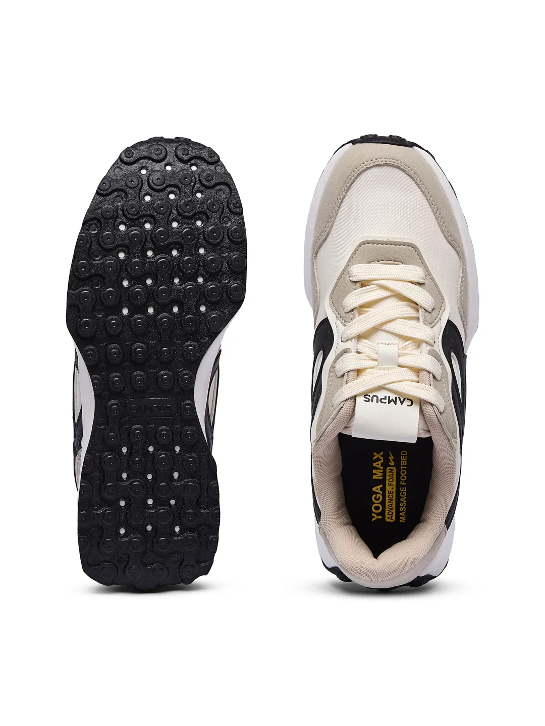 REEGO Off White Men's Sneakers - Image 5