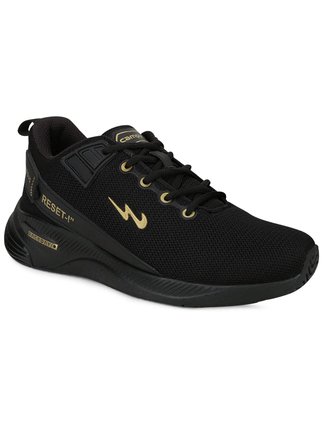 REFRESH PRO Black Men's Running Shoes - Image 8