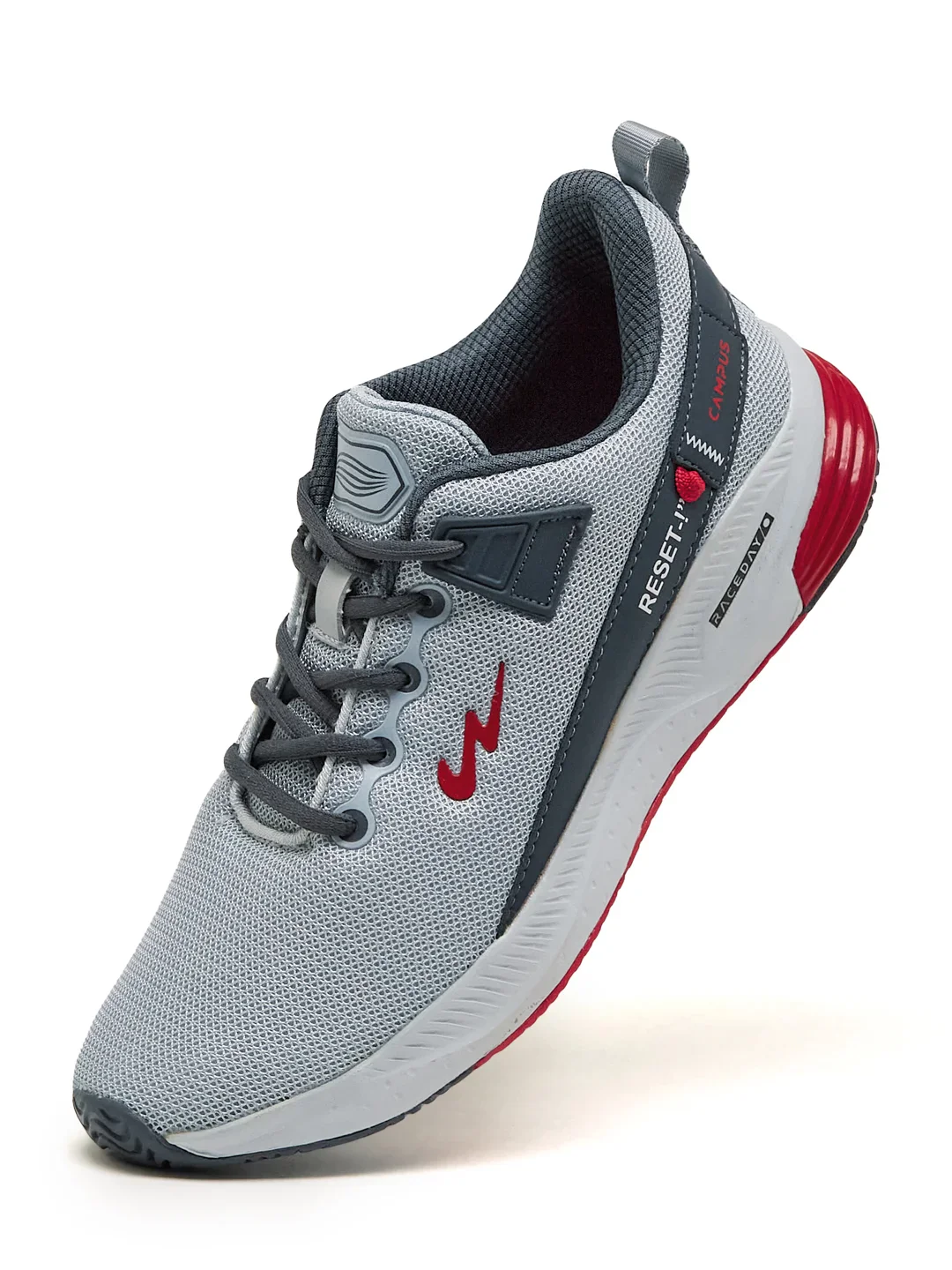 REFRESH PRO Grey Men's Running Shoes - Image 3