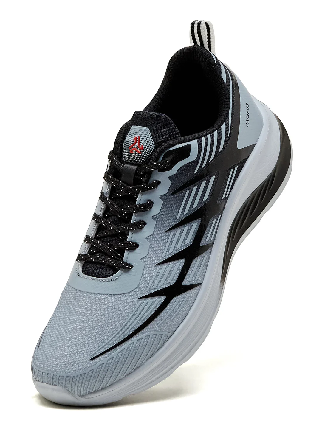 RELTO Grey Men's Running Shoes - Image 3