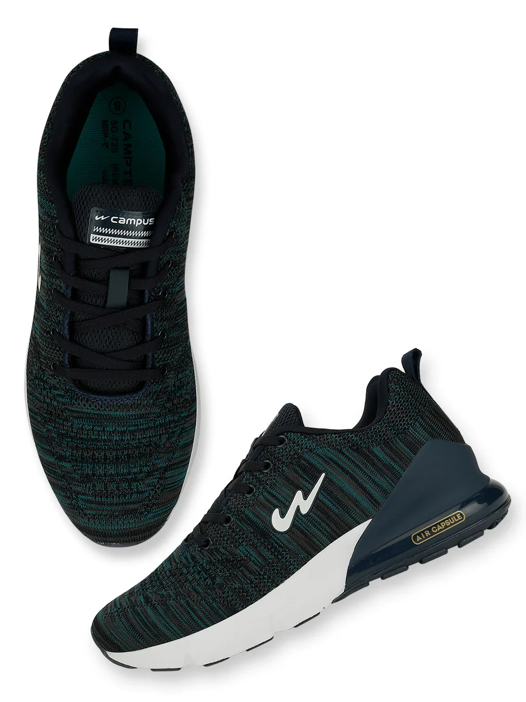 REMO Navy Men's Running Shoes - Image 4