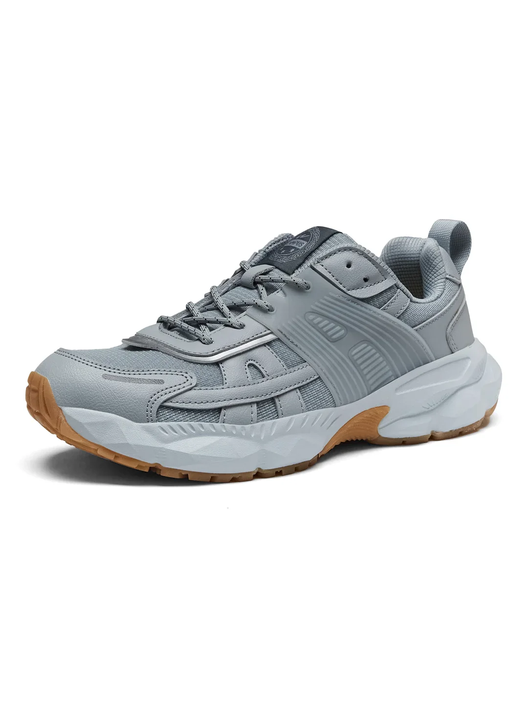 REPORT Grey Men's Sneakers - Image 6