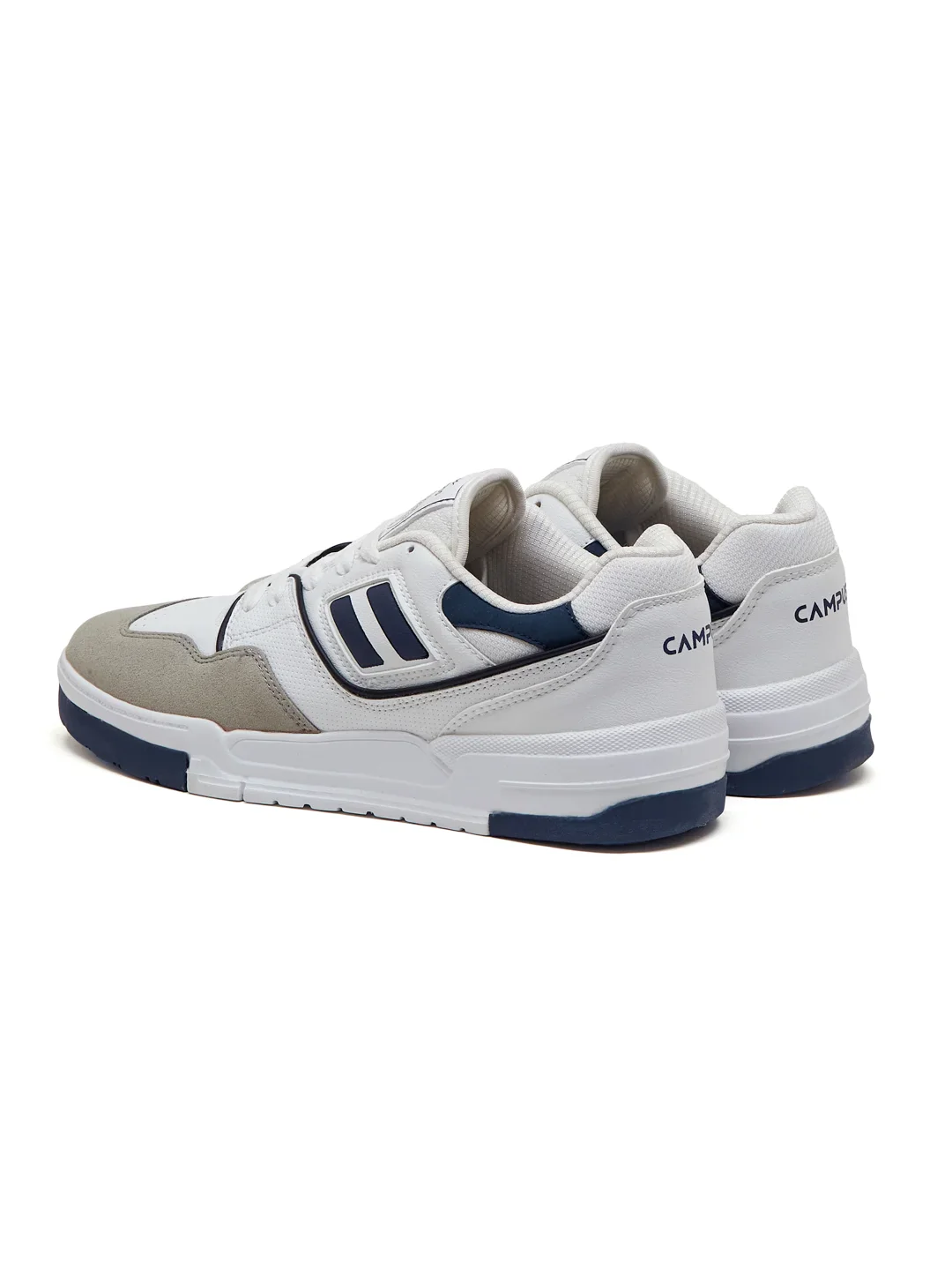 REVOLT White Men's Sneakers - Image 5