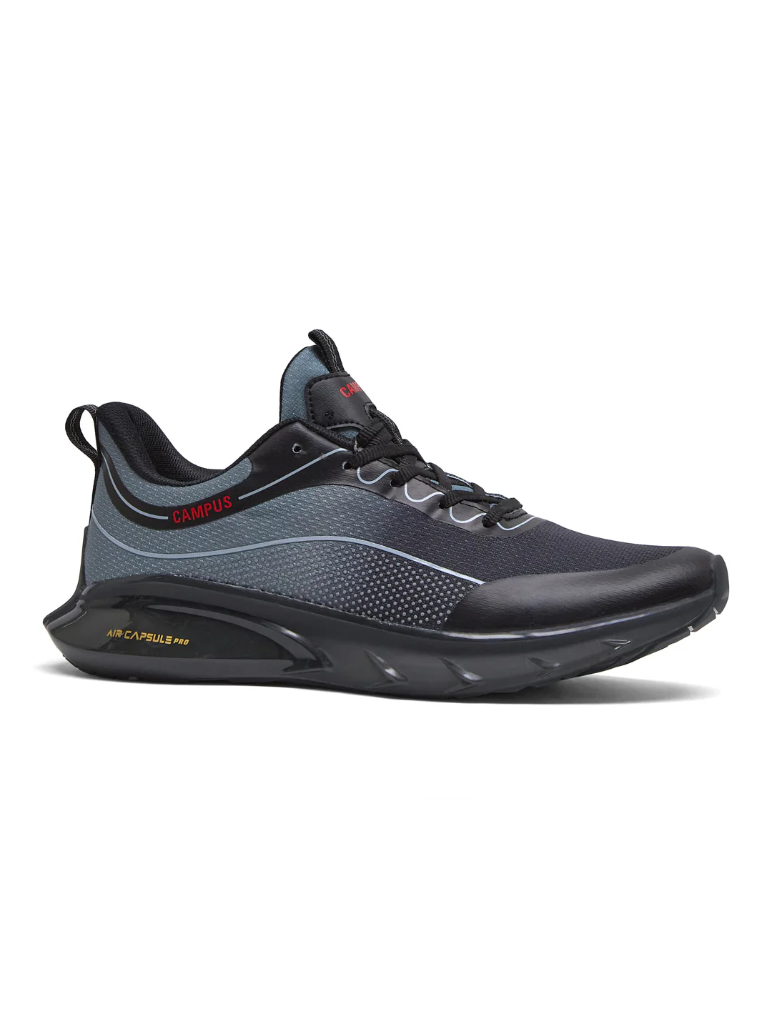 RIVE Black Men's Running Shoes - Image 2