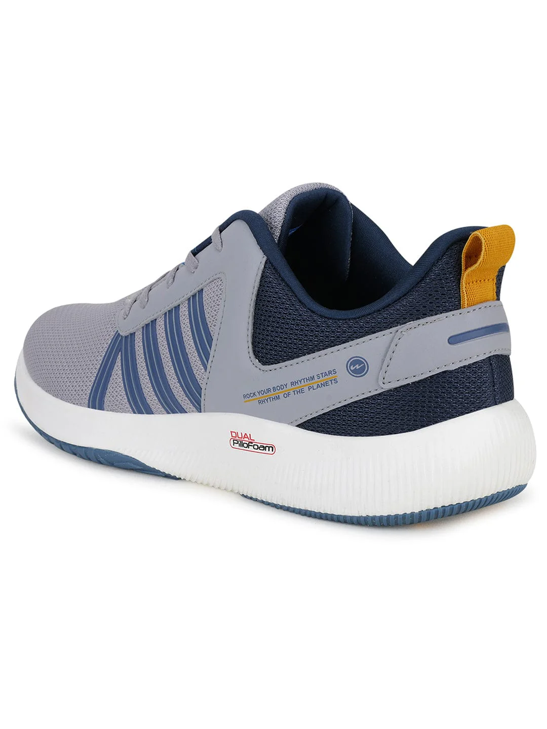 ROC PRO Grey Men's Running Shoes - Image 3