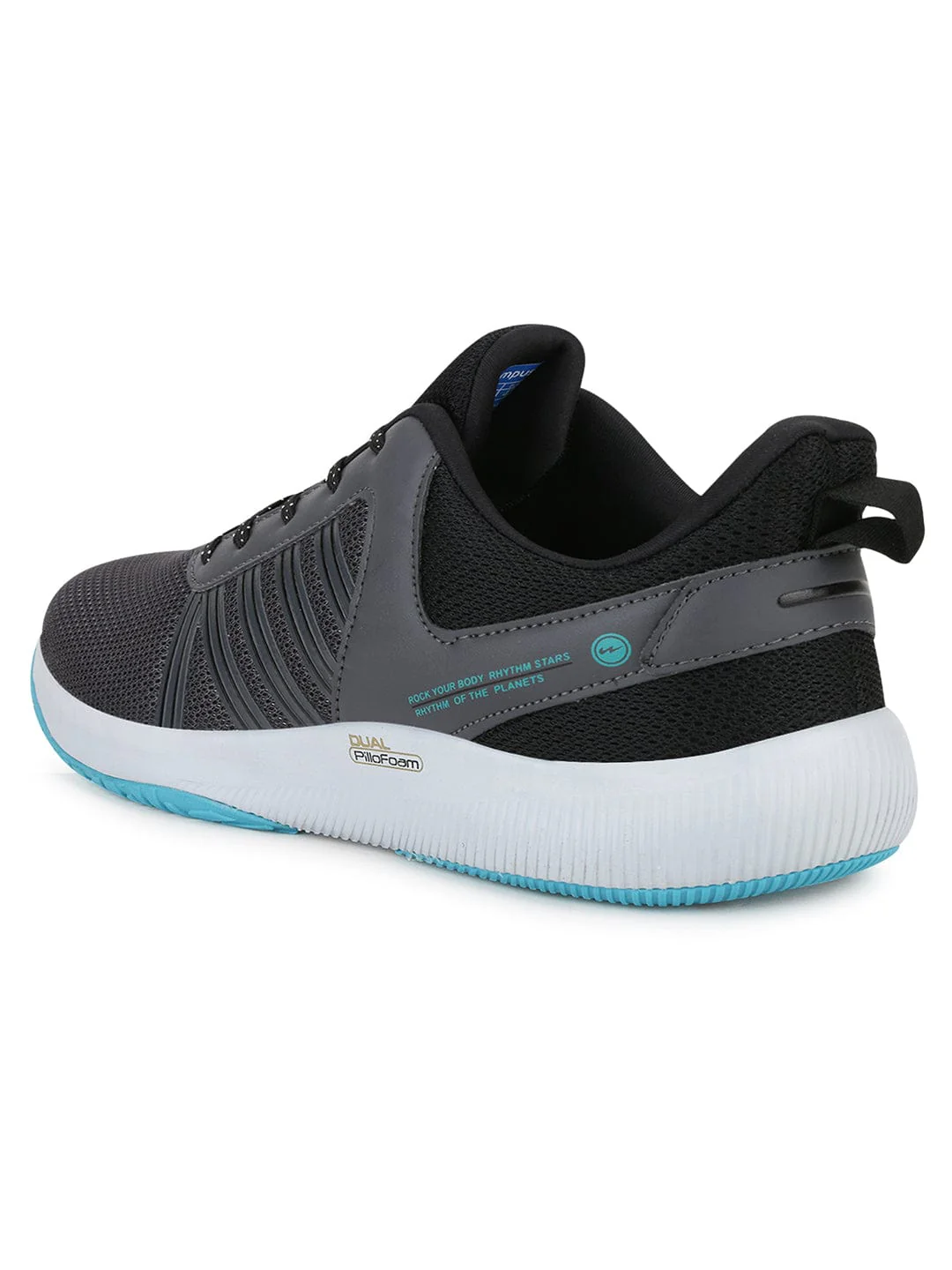 ROC PRO Grey Men's Running Shoes - Image 3