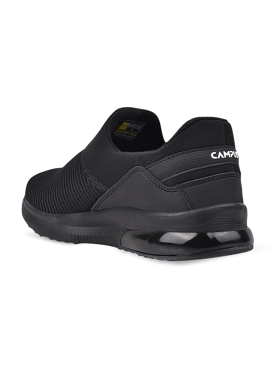 ROCKEE Black Men's Running Shoes - Image 3
