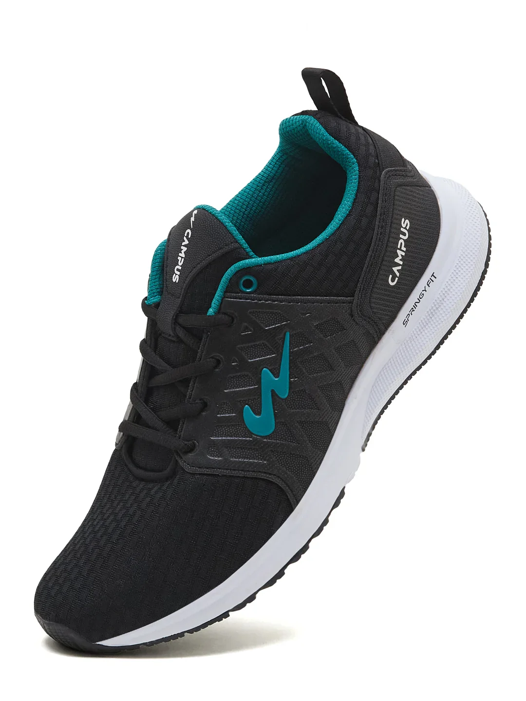RODEO PRO Black Men's Running Shoes - Image 3