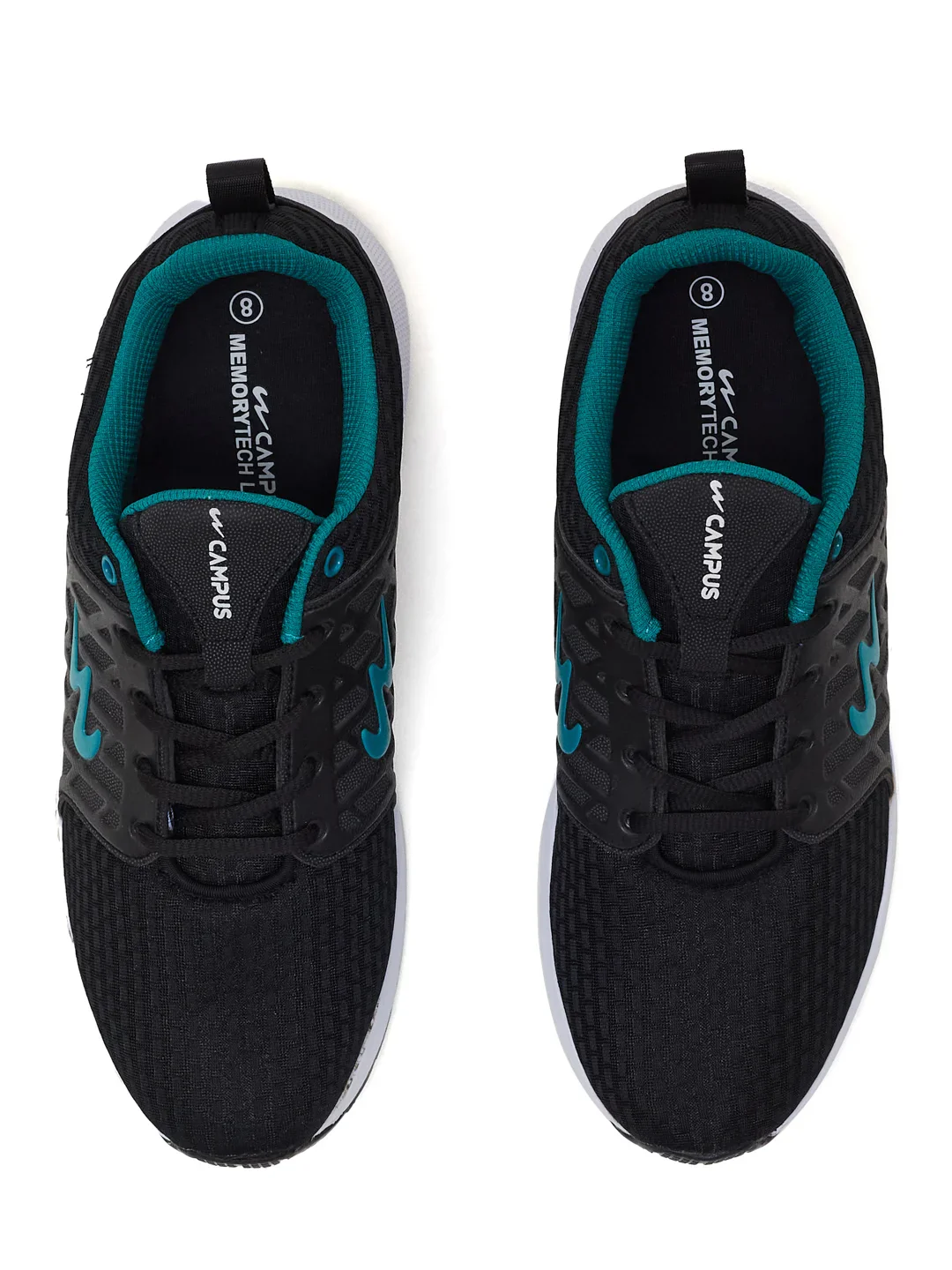 RODEO PRO Black Men's Running Shoes - Image 6