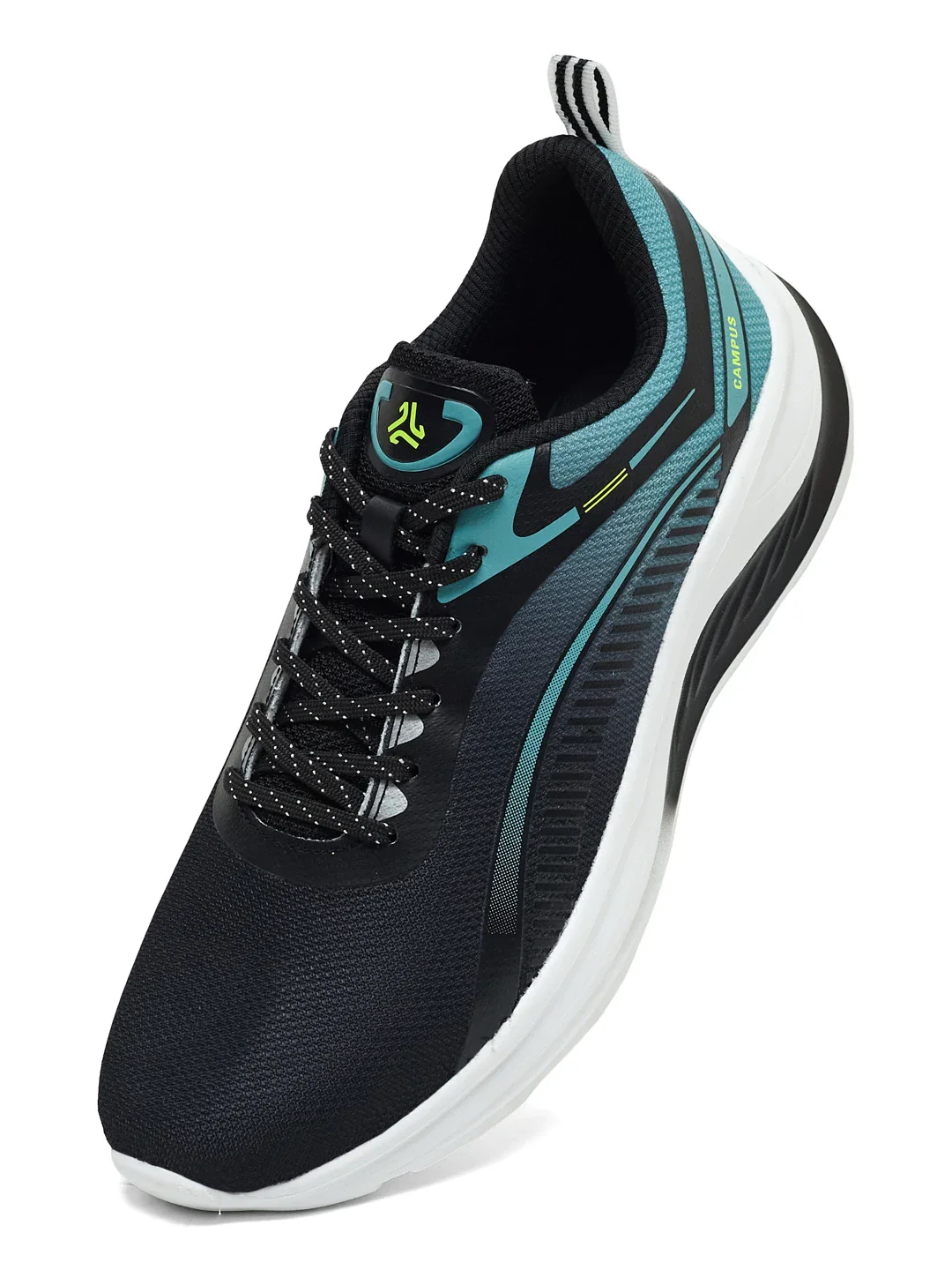 ROSIL Black Men's Running Shoes - Image 3