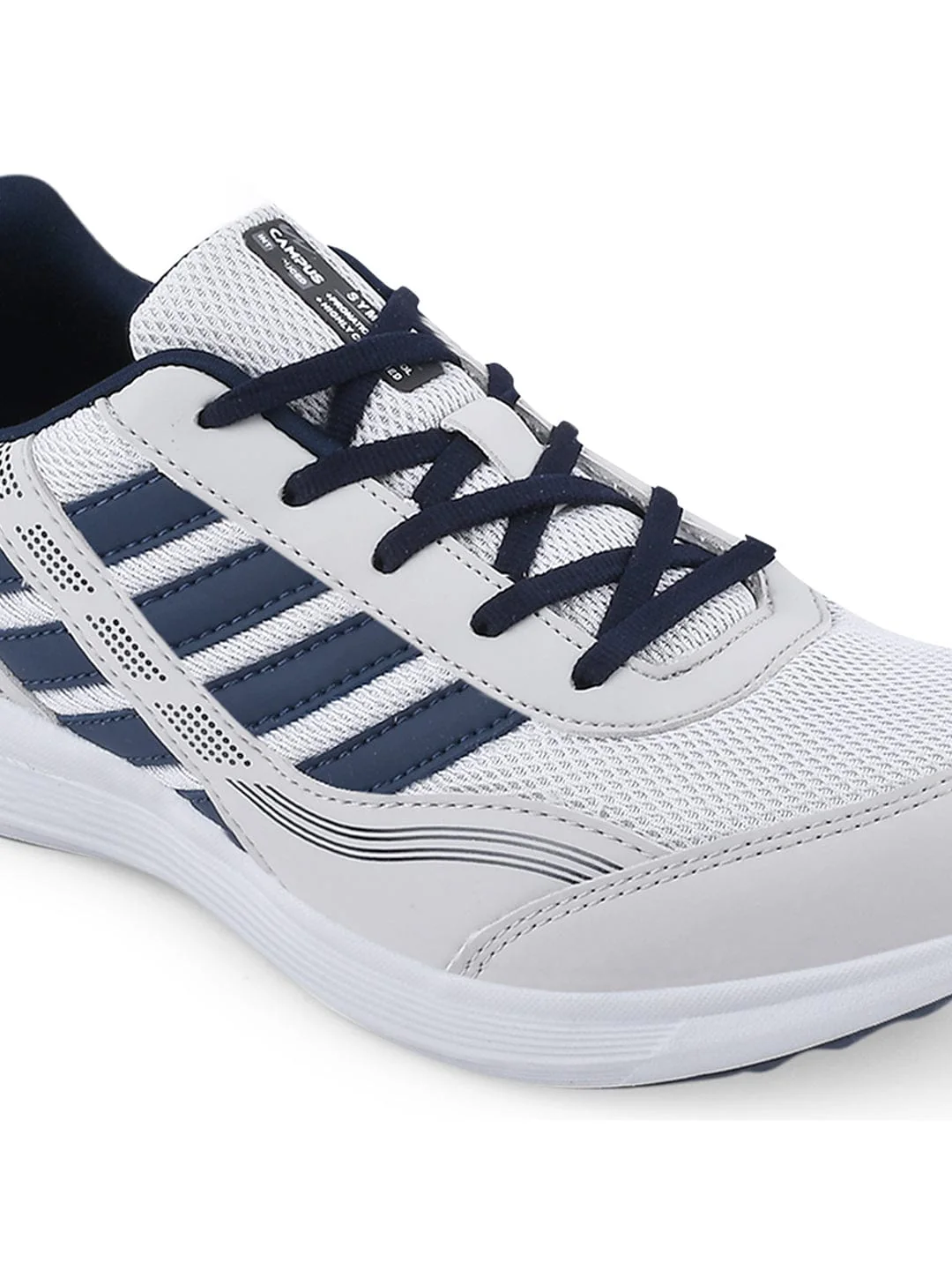 ROUTINE Grey Men's Running Shoes - Image 5
