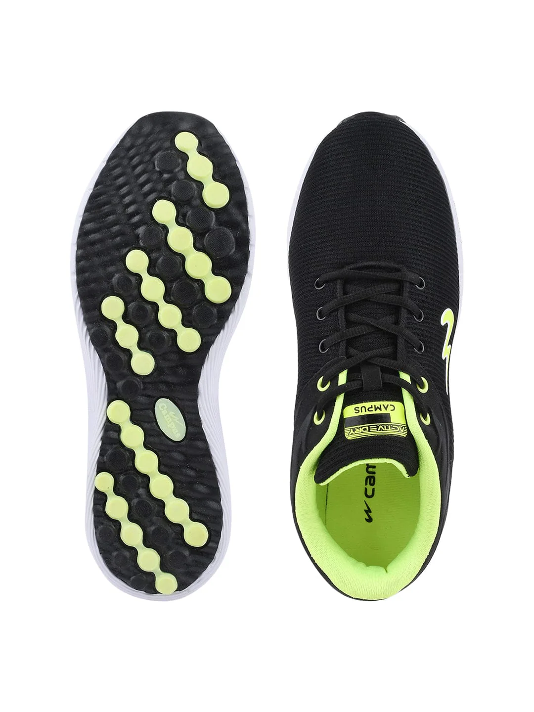 ROYCE-2 Black Men's Running Shoes - Image 5