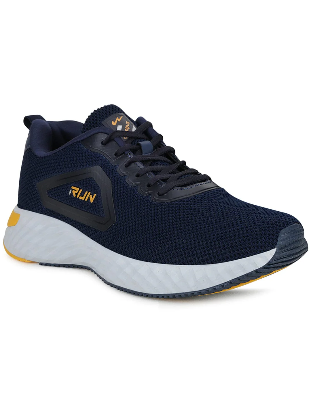 RUN Navy Men's Running Shoes - Image 2