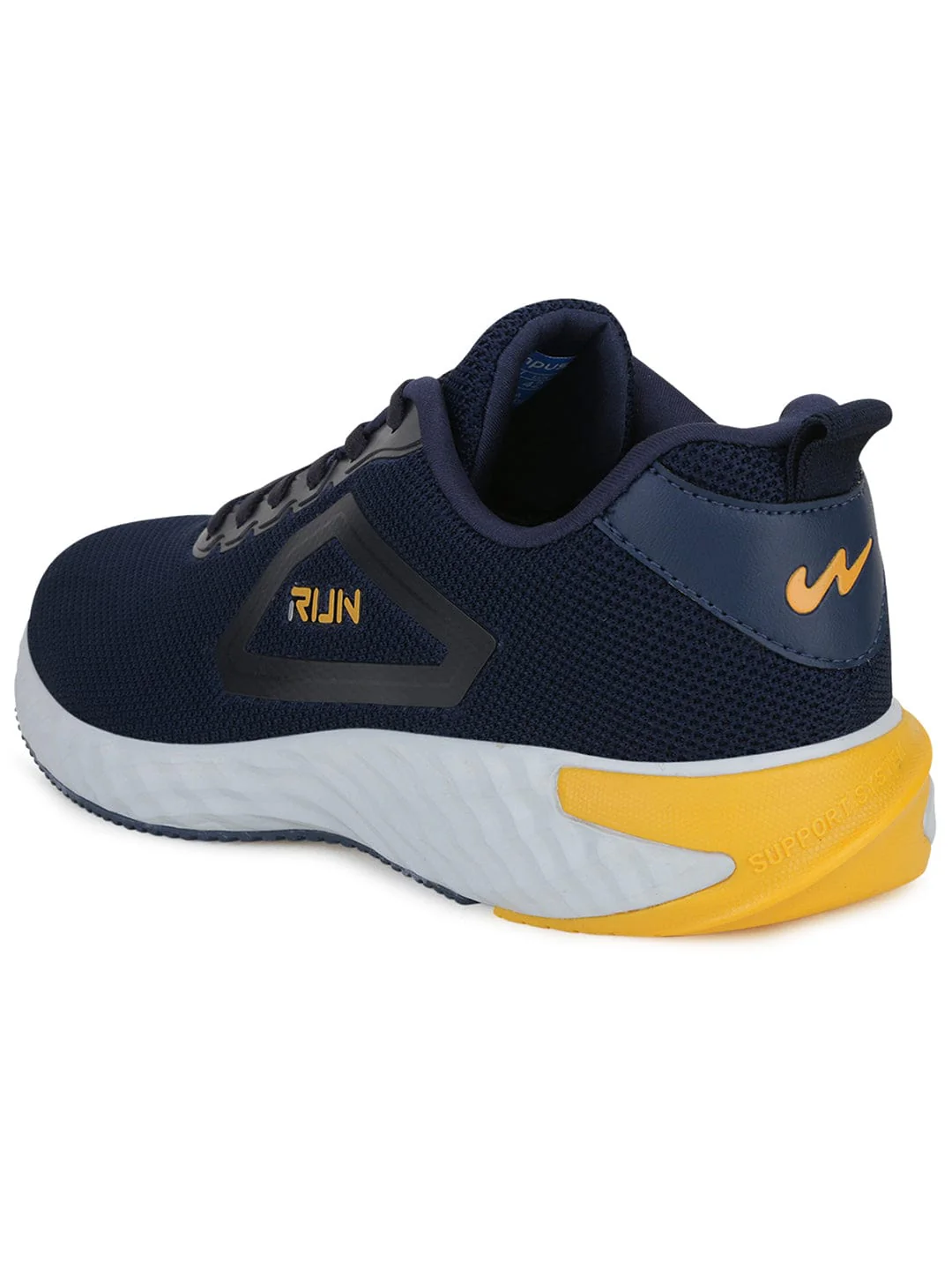 RUN Navy Men's Running Shoes - Image 3