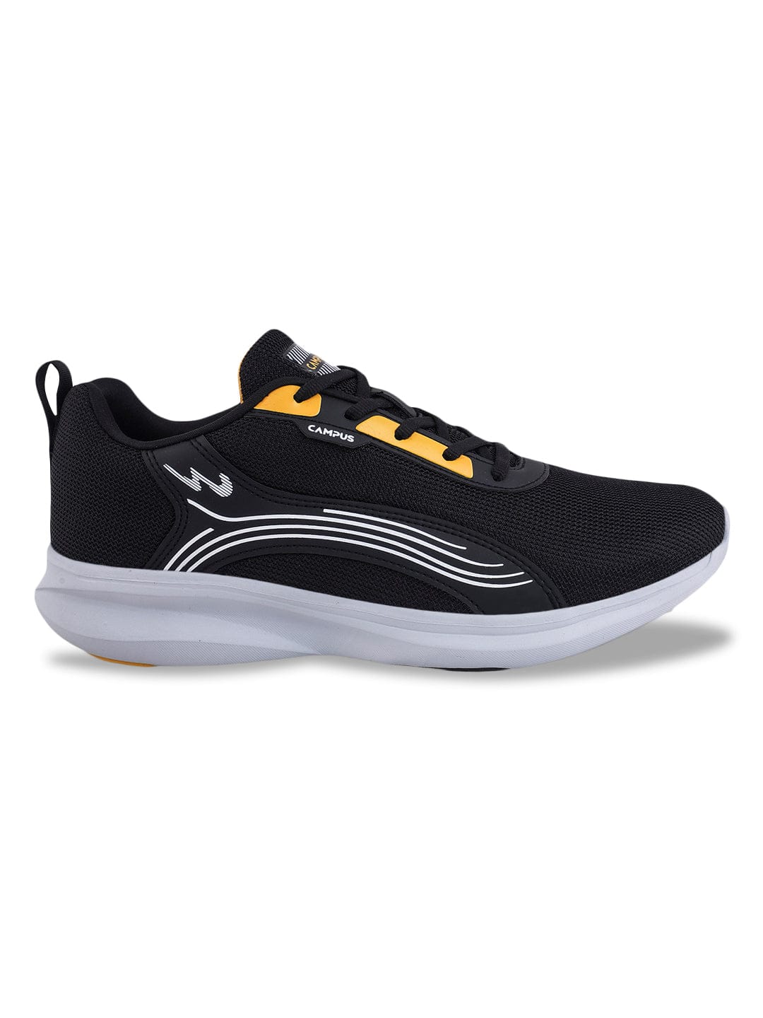 RUSH Black Men's Running Shoes