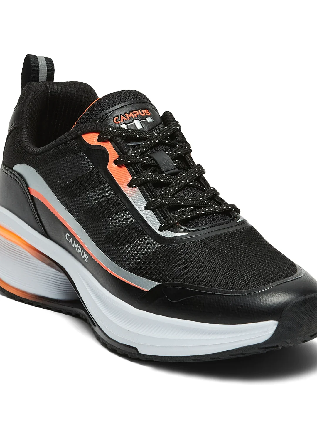 RUSTIK Black Men's Running Shoes - Image 7