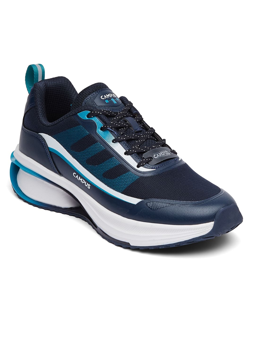 RUSTIK Navy Men's Running Shoes - Image 3