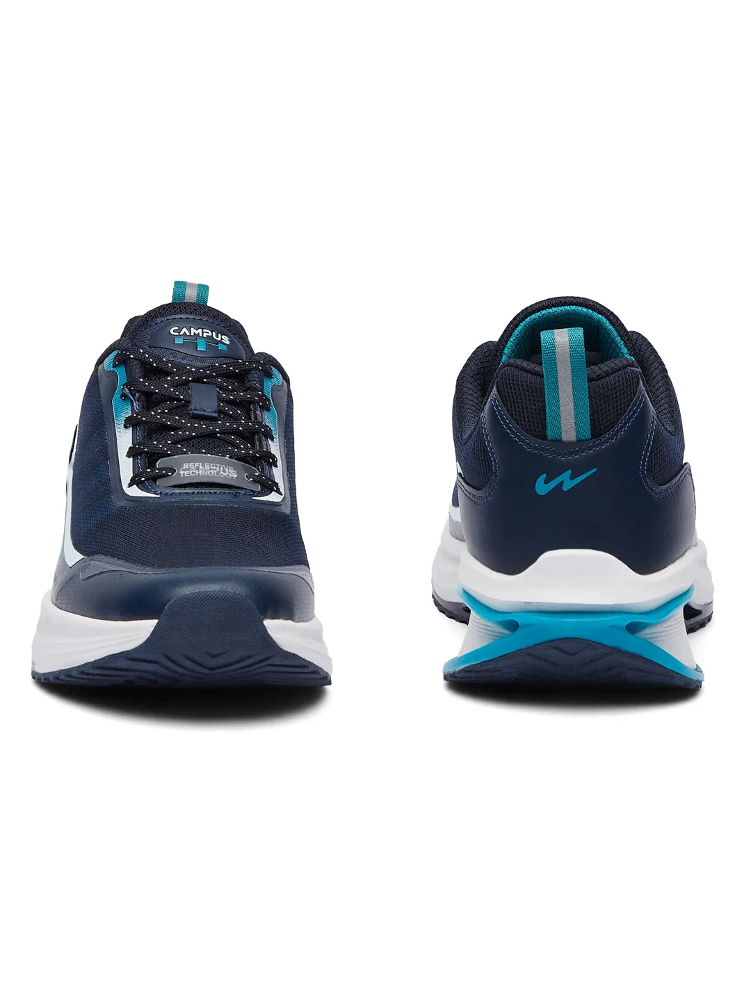 RUSTIK Navy Men's Running Shoes - Image 4
