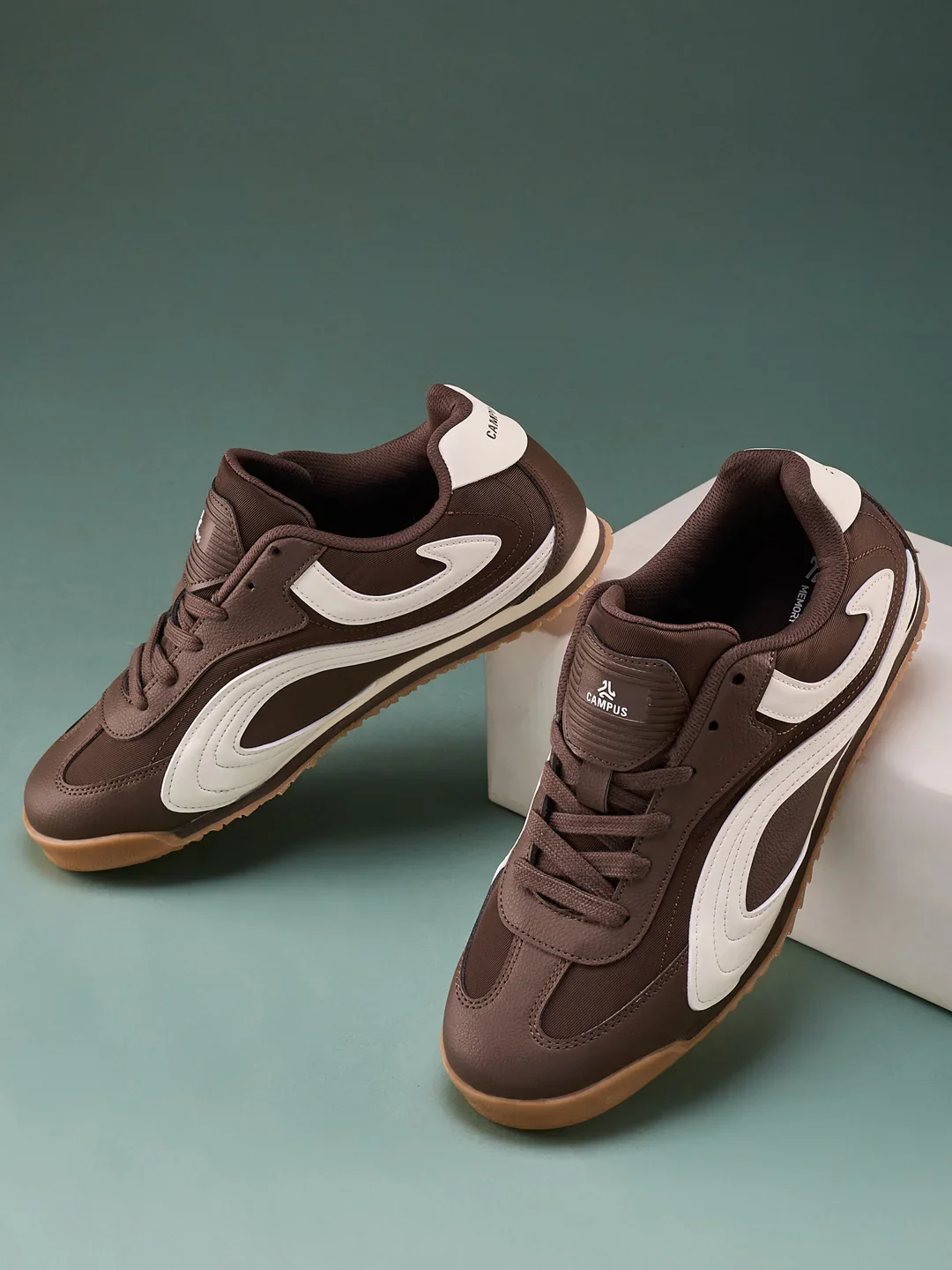 RUSTLE Brown Men's Sneakers