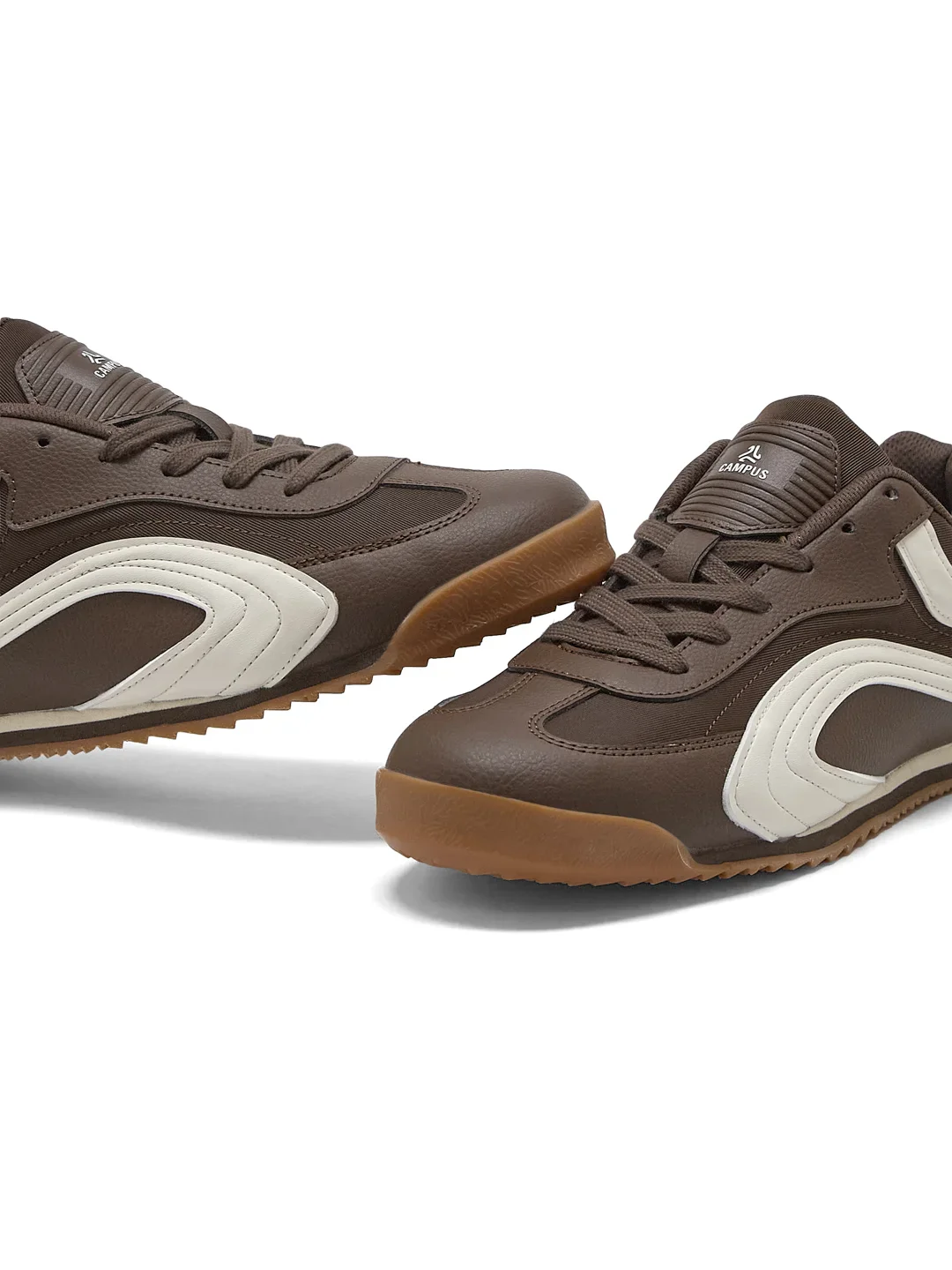 RUSTLE Brown Men's Sneakers - Image 7