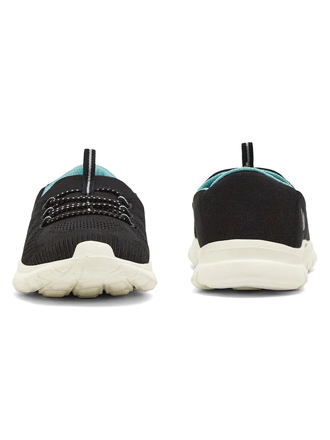SAFFRON Black Women's Walking Shoes - Image 4