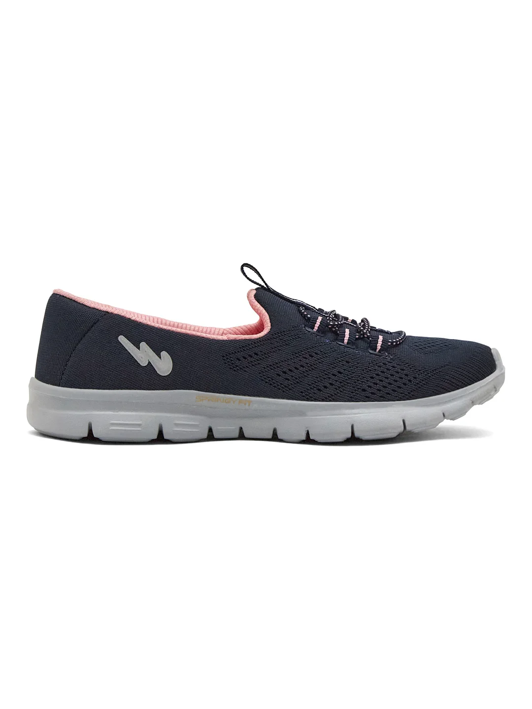 SAFFRON Navy Women's Walking Shoes - Image 2