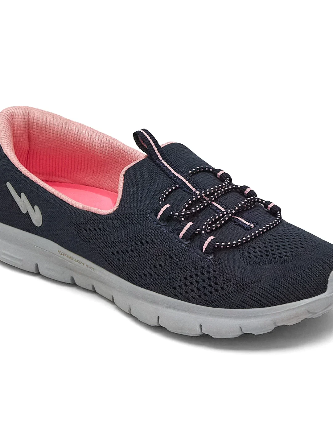 SAFFRON Navy Women's Walking Shoes - Image 7
