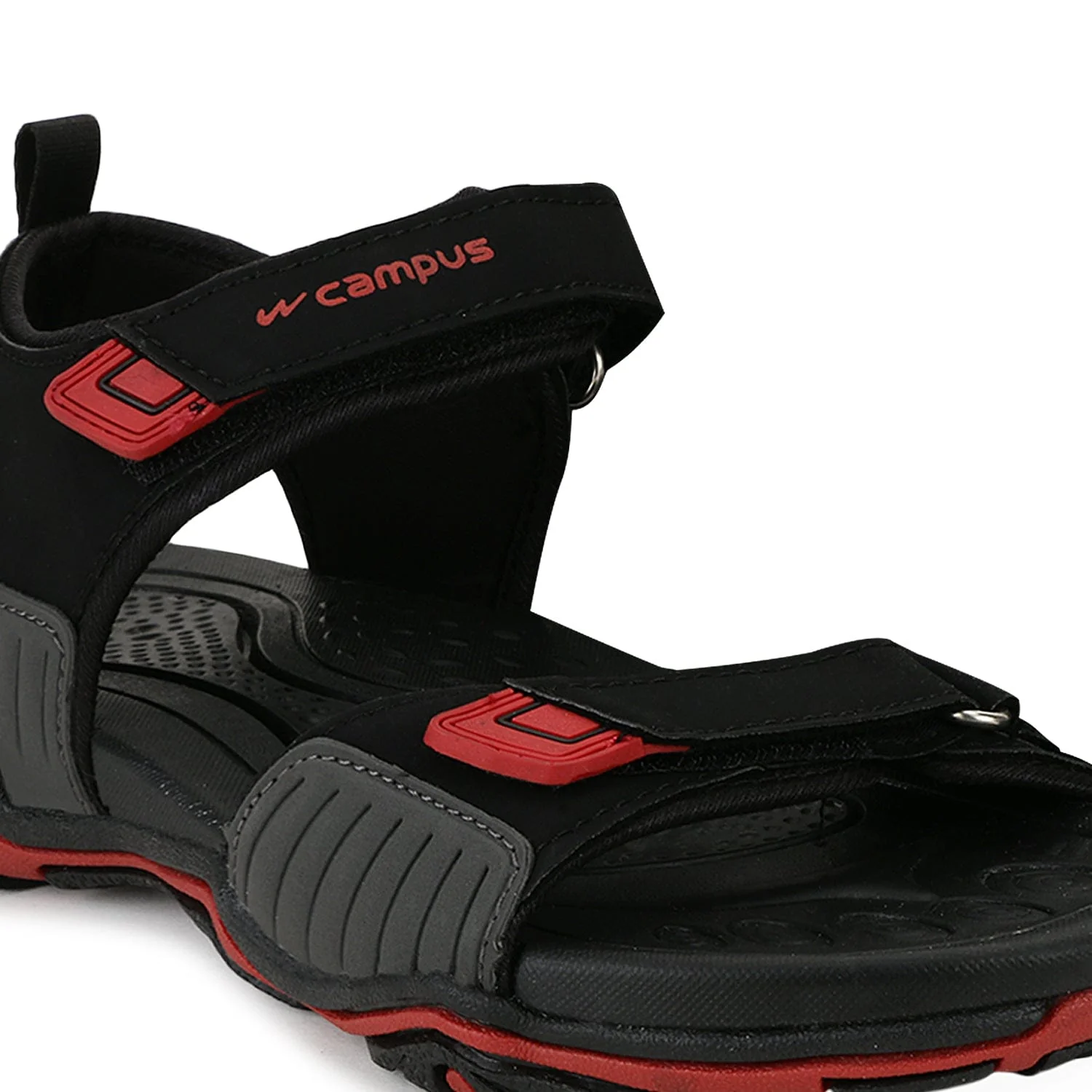 SD-050 Black Men's Sandals - Image 5
