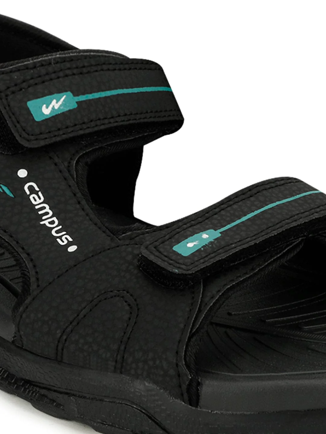 SD-055 Black Men's Sports Sandals - Image 5
