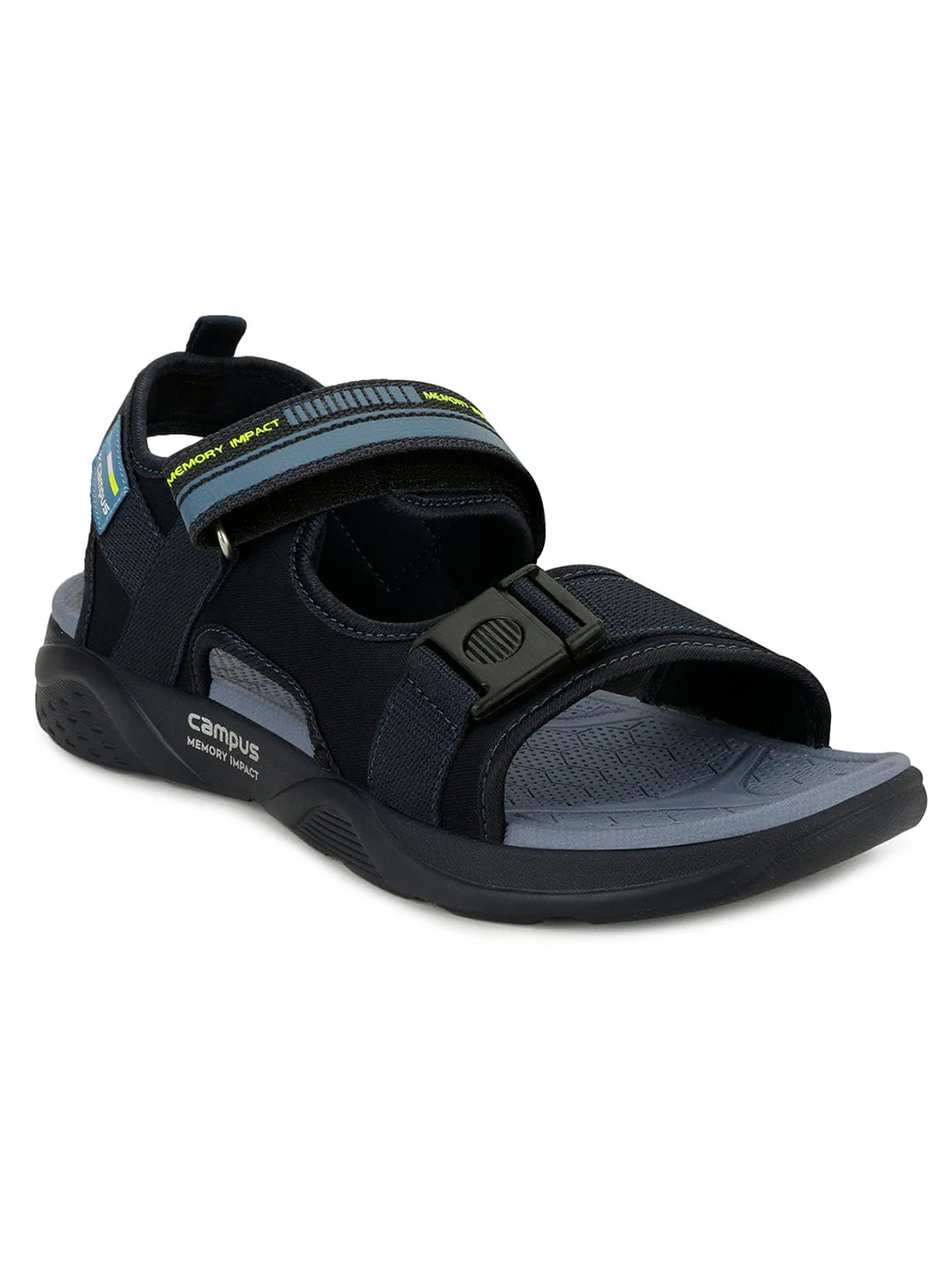 SD-064 Navy Men's Sandals - Image 2