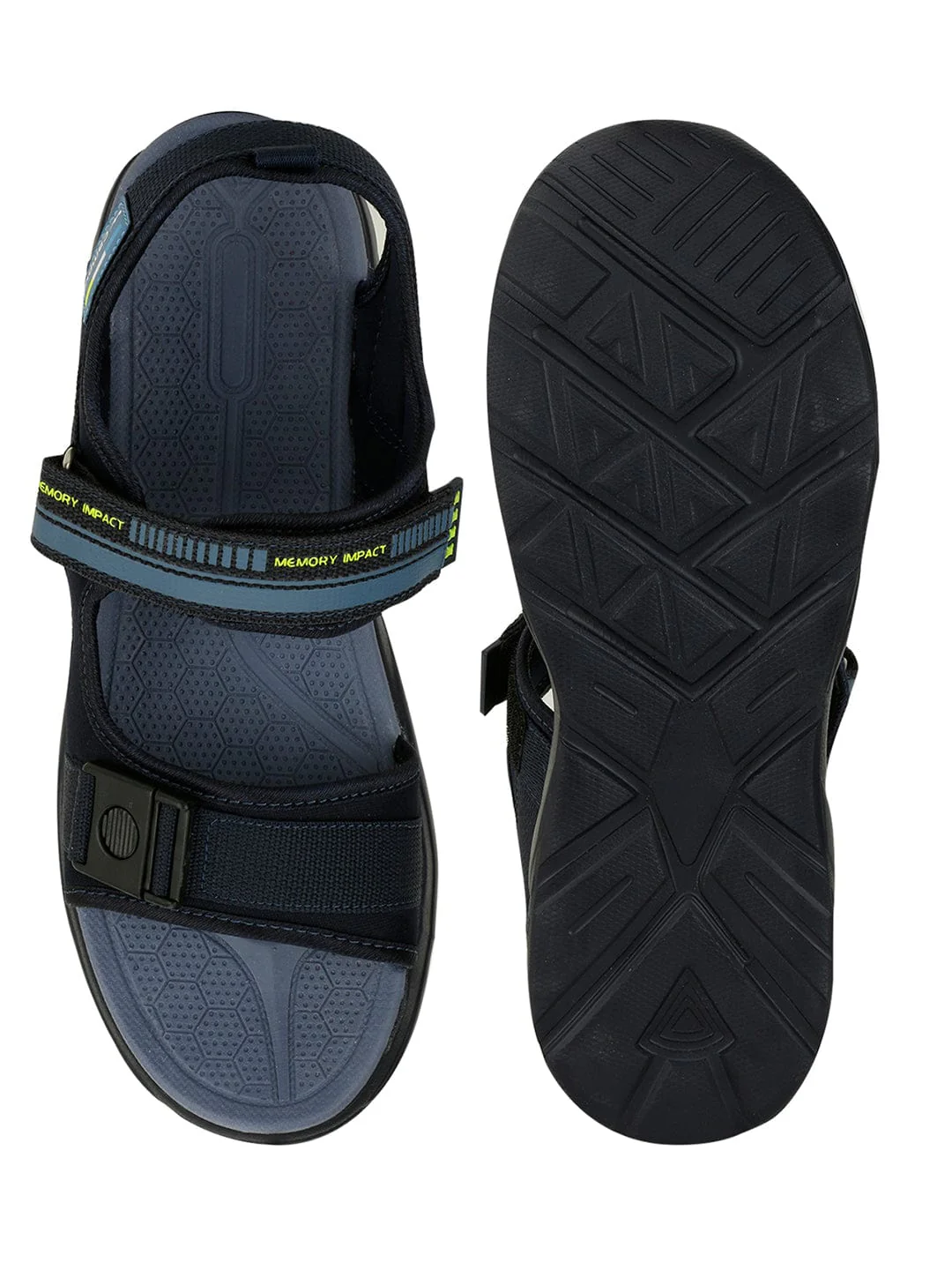 SD-064 Navy Men's Sandals - Image 4