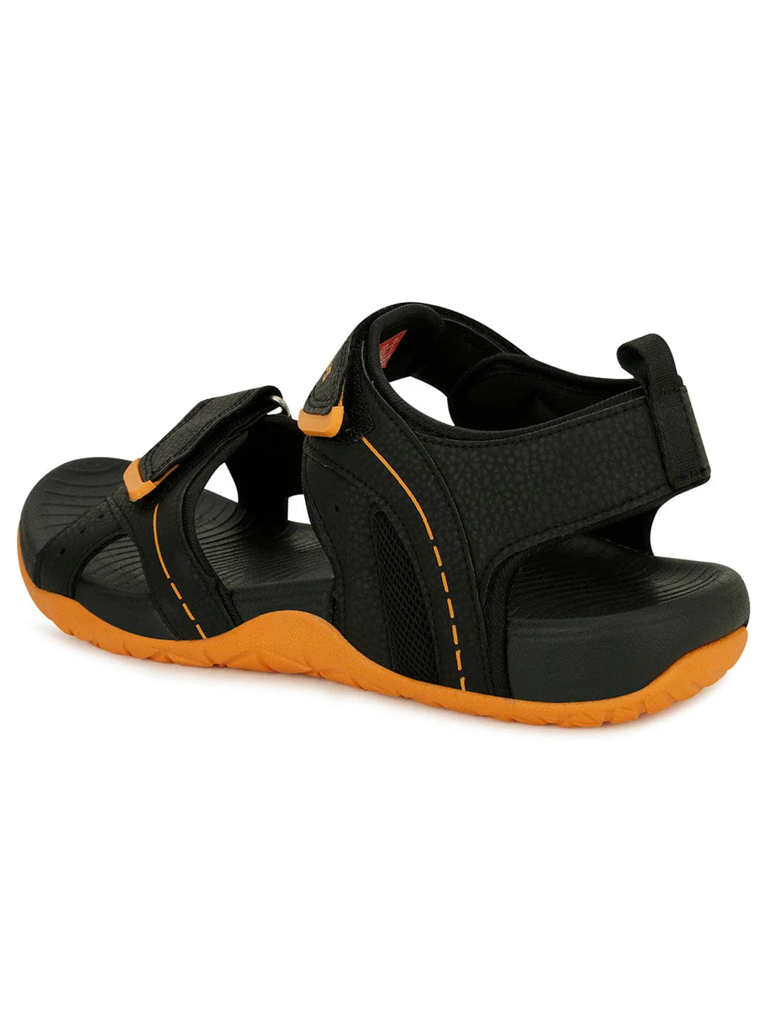 SD-067 Black Men's Sandals - Image 3